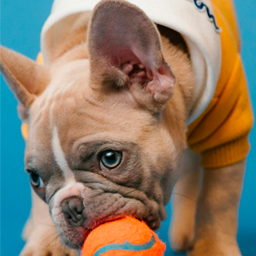 FUDDLR Pet Care and Nutrition Dog enjoying healthy and premium pet products